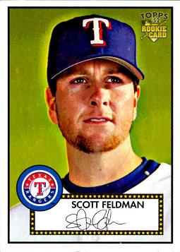 2006 Topps 52 Scott Feldman Rookie Card