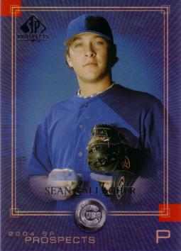 2004 SP Prospects Sean Gallagher Rookie Card