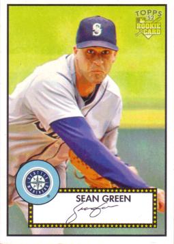 2006 Topps 52 Sean Green Rookie Card