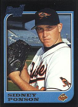 1997 Bowman Sidney Ponson Rookie Card