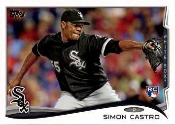 2014 Topps Baseball Simon Castro Rookie Card