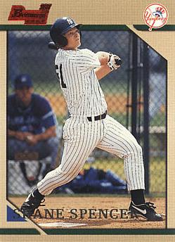 1996 Bowman Shane Spencer Rookie Card