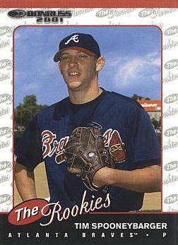 2001 Donruss RCs Tim Spooneybarger Rookie Card