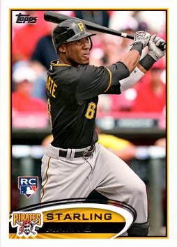 2012 Topps Update Starling Marte Rookie Card