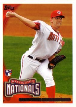 2010 Topps Baseball Stephen Strasburg Rookie Card