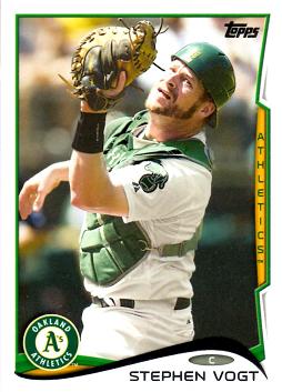 2014 Topps Update Baseball Stephen Vogt Rookie Card