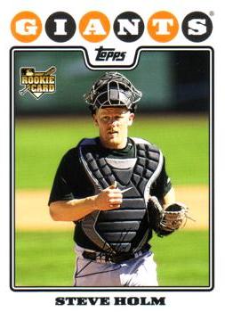 2008 Topps Steve Holm Rookie Card