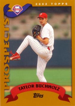 2002 Topps Taylor Buchholz Rookie Card
