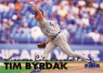 1999 Fleer Update Tim Byrdak Rookie Card