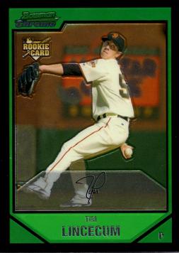 2007 Bowman Chrome Tim Lincecum Rookie Card