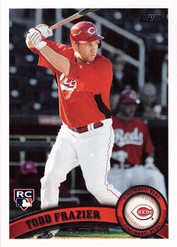 2011 Topps Update Baseball Todd Frazier Rookie Card