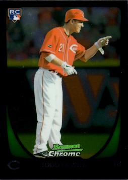 Todd Frazier Bowman Chrome Rookie Card