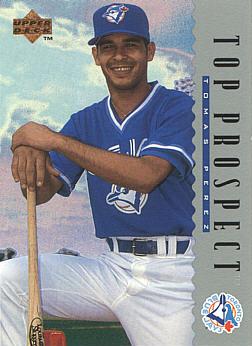 1995 Upper Deck Tomas Perez Rookie Card