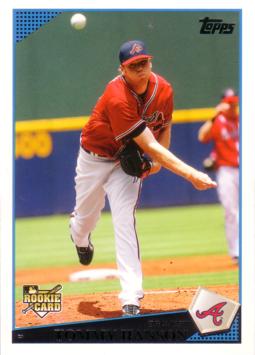 2009 Topps Update Tommy Hanson Rookie Card