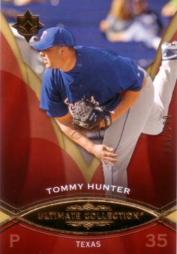 2009 Ultimate Collection Tommy Hunter Rookie Card