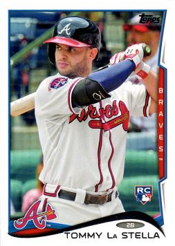 2014 Topps Update Baseball Tommy La Stella Rookie Card