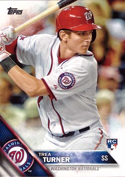 Trea Turner Rookie Card