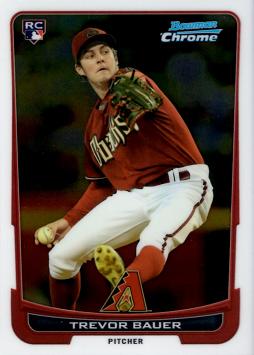 2012 Bowman Chrome Trevor Bauer Rookie Card