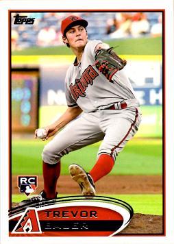 2012 Topps Update Trevor Bauer Rookie Card