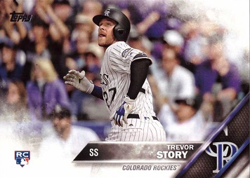 Trevor Story Rookie Card