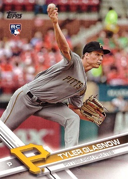 2017 Topps Baseball Tyler Glasnow Rookie Card