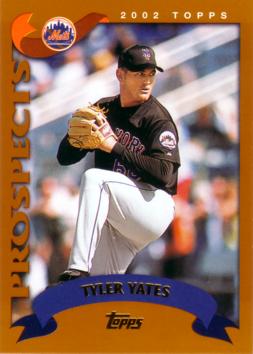 2002 Topps Traded Tyler Yates Rookie Card