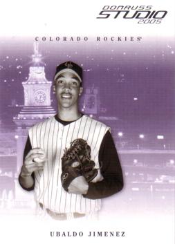 2004 Studio Ubaldo Jimenez Rookie Card