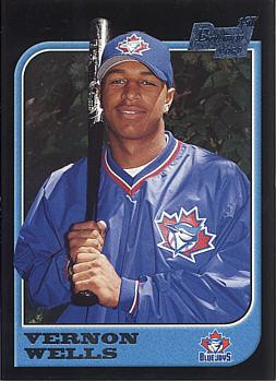 1997 Bowman Vernon Wells Rookie Card