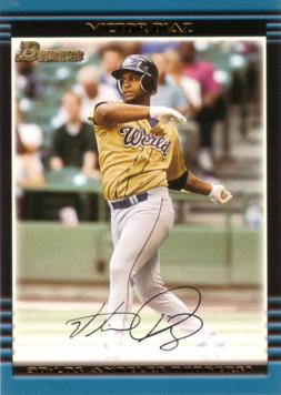 2002 Bowman Draft Victor Diaz Rookie Card