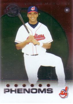 2001 Donruss Class of 2001 Victor Martinez Rookie Card