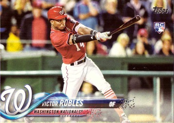 2018 Topps Baseball Victor Robles Rookie Card