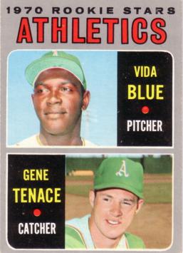 1970 Topps Vida Blue Rookie Card