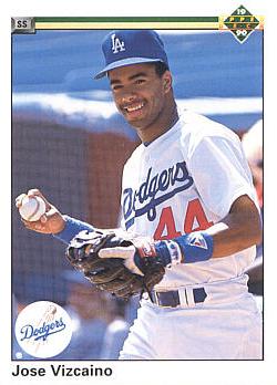 1990 Upper Deck Jose Vizcaino Rookie Card