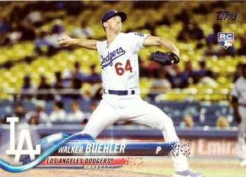 2018 Topps Baseball Walker Buehler Rookie Card