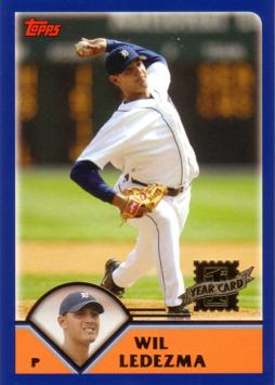 2003 Topps Traded Wilfredo Ledezma Rookie Card