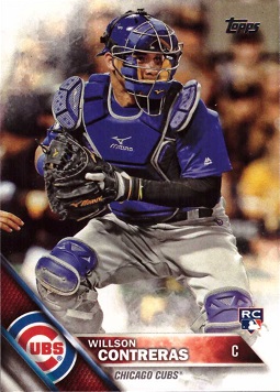 2016 Topps Update Baseball Willson Contreras Rookie Card