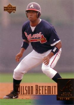 2001 Upper Deck Wilson Betemit Rookie Card