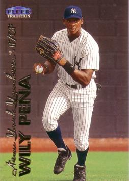 1999 Fleer Update Wily Mo Pena Rookie Card