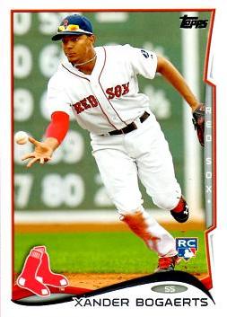 2014 Topps Baseball Xander Bogaerts Rookie Card