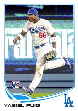 2013 Topps Update Baseball Yasiel Puig Rookie Card