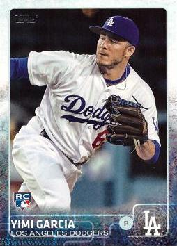 2015 Topps Baseball Yimi Garcia Rookie Card