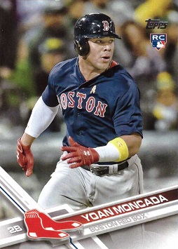 2017 Topps Baseball Yoan Moncada Rookie Card