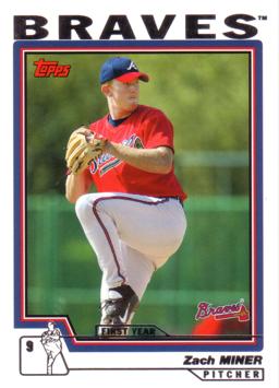 2004 Topps Zach Miner Rookie Card